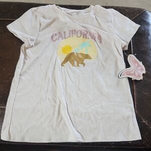 California Kids T-Shirt - Cream